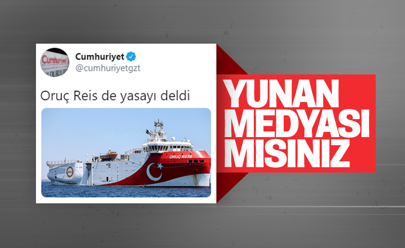 Cumhuriyet Oruç Reis'e saldırdı
