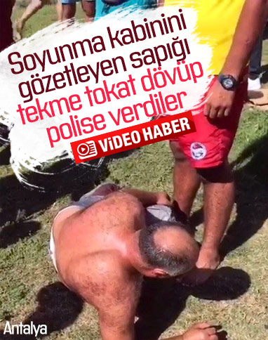 Antalya'da soyunma kabini röntgencisine meydan dayağı