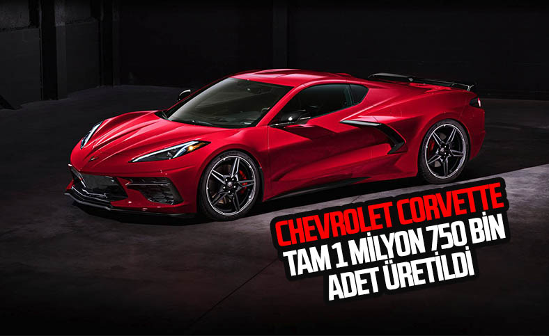 General Motors, 1 milyon 750 bininci Corvette modelini üretti