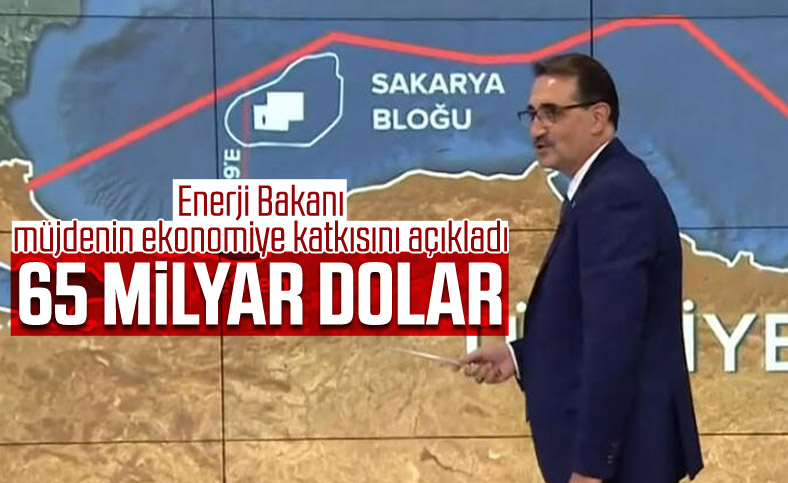 Bakan Dönmez: Bulduğumuz gazın değeri 65 milyar dolar