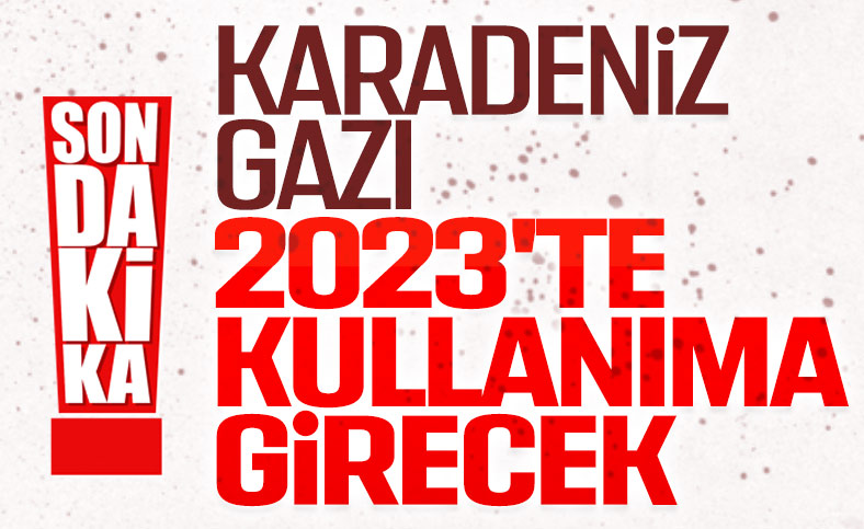 Erdoğan: Karadeniz gazını 2023'te kullanıma sunacağız