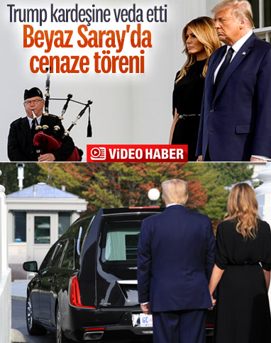 ABD Başkanı Donald Trump, ölen kardeşine veda etti