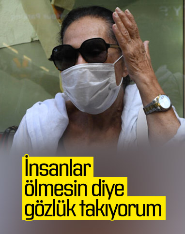 Türkan Şoray, gözlük takma nedenini açıkladı