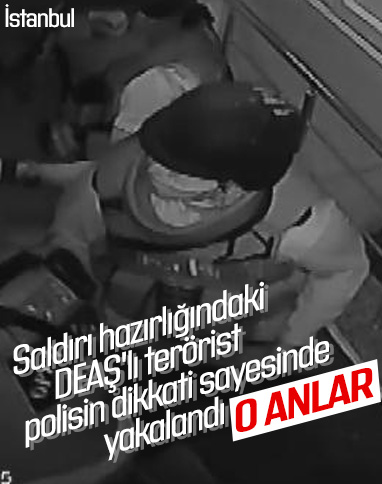 İstanbul'da eylem hazırlığındaki DEAŞ'lı terörist yakalandı