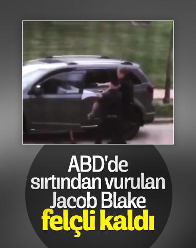 ABD'de polisin vurduğu Jacob Blake felçli kaldı