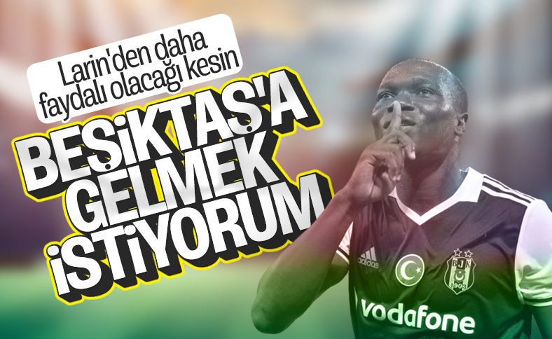 Beşiktaş'ta Aboubakar gelişmesi
