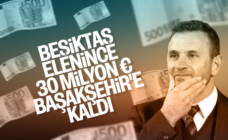 Başakşehir'in Şampiyonlar Ligi geliri: 30 milyon euro