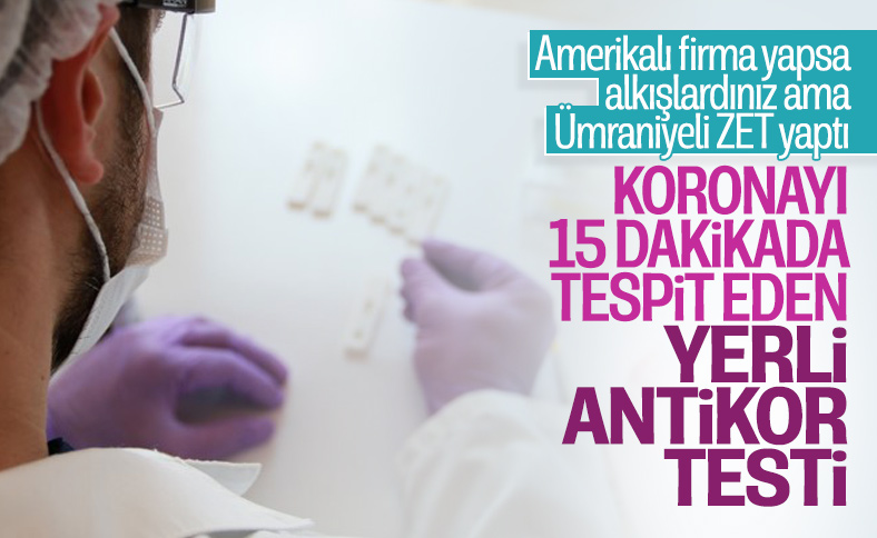ZET Medikal, koronavirüsü 15 dakikada tespit eden antikor test kiti geliştirdi
