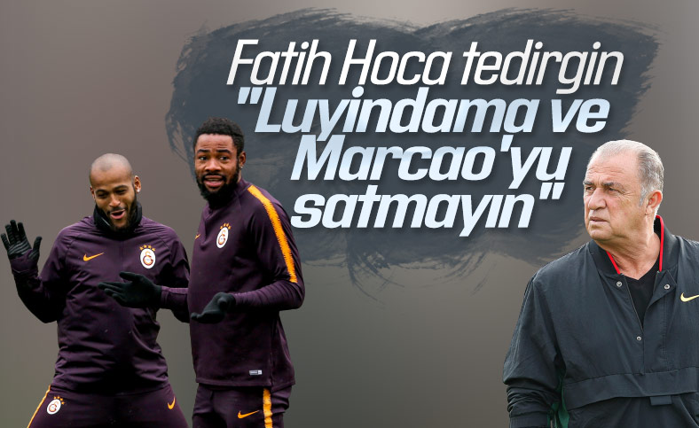 Fatih Terim'in yönetimden Luyindama ve Marcao isteği