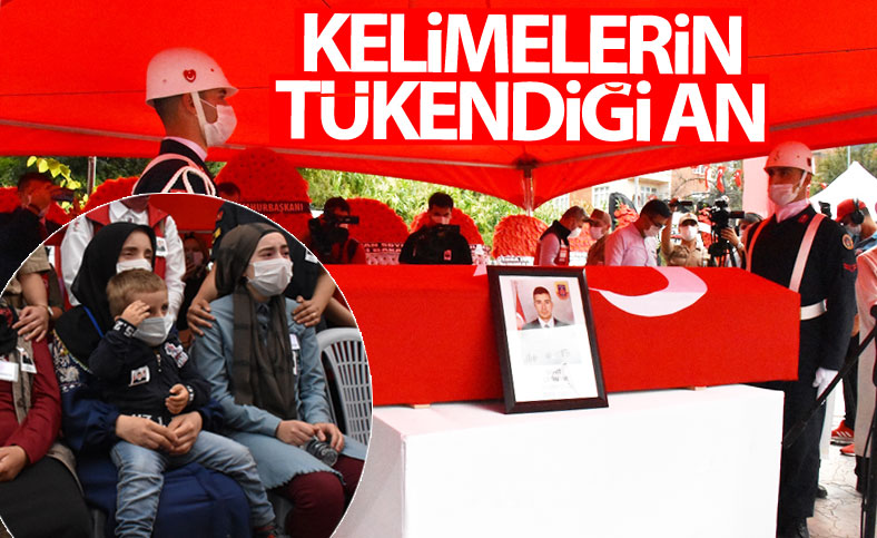 Ağrı şehidi son yolcuğuna uğurlandı
