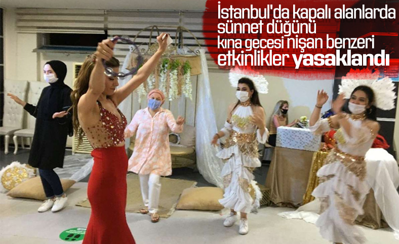 İstanbul'da toplu etkinliklere kısıtlama getirildi