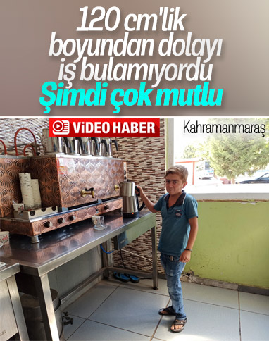 Kahramanmaraş'ta küçük adamın iş sevinci