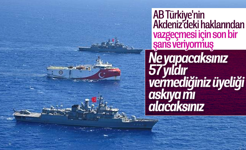 AB sözcüsü Türkiye’ye yaptırım tehdidinde bulundu