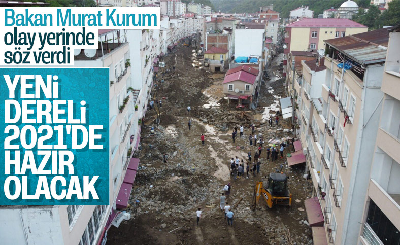 Bakan Murat Kurum, Giresun'daki son durumu anlattı