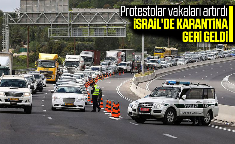 İsrail'de 30 ile karantina kısıtlaması getirildi