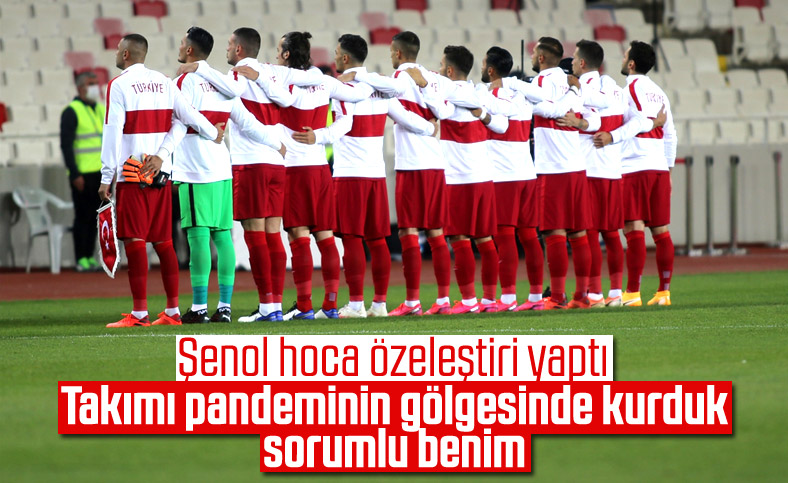 Şenol Güneş: Takım olarak iyi oynayamadık