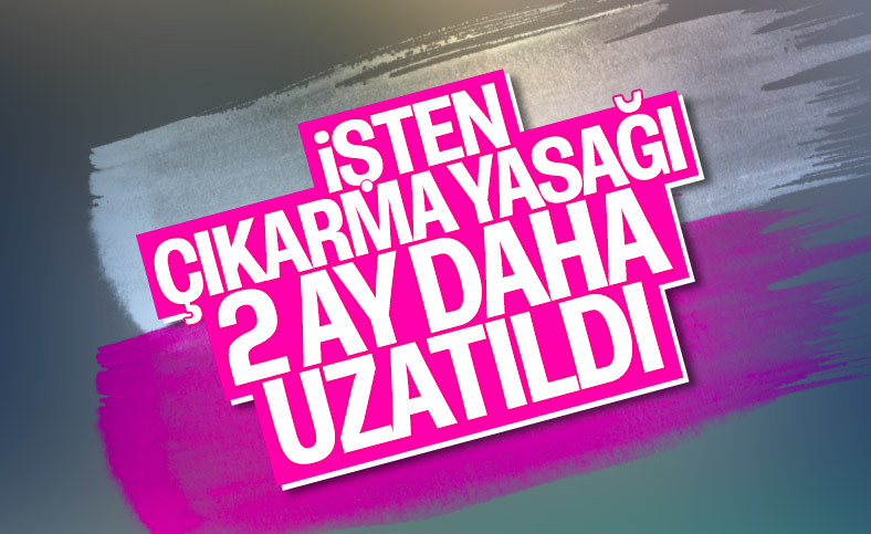 İşten çıkarma ve ücretsiz izin desteği kararı, Resmi Gazete'de