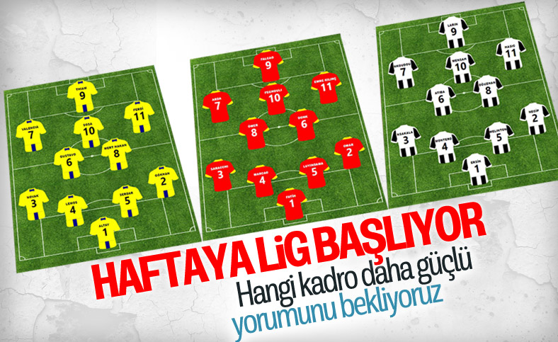 Süper Lig başlıyor