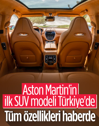 Aston Martin'in ilk SUV modeli DBX Türkiye'de