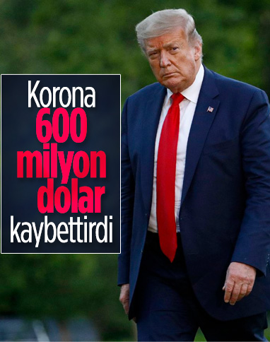 ABD Başkanı Trump, son 1 yılda 600 milyon dolar kaybetti