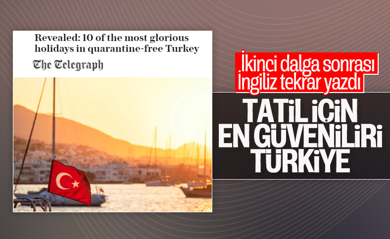 İngiliz medyasından tatil için Türkiye'ye övgü dolu sözler