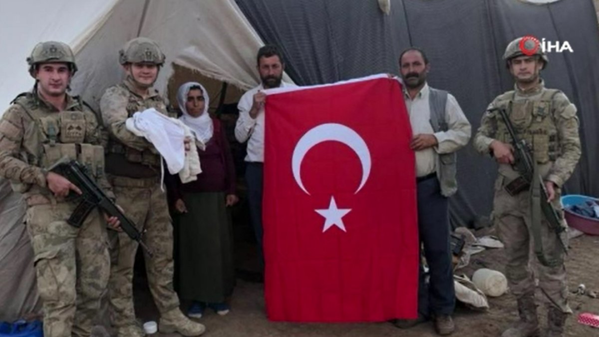 Şırnak'ta jandarma doğum yaptırdı