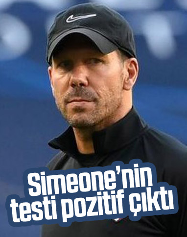 Atletico Madrid'in hocası Diego Simeone karantinaya alındı