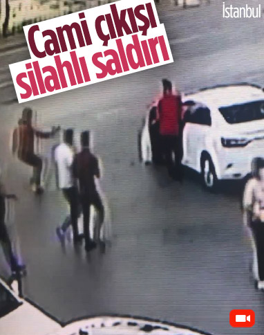 Fatih'te camiden çıkan kişiye silahlı saldırı