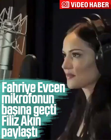 Filiz Akın, Fahriye Evcen'in şarkı söylediği anları paylaştı