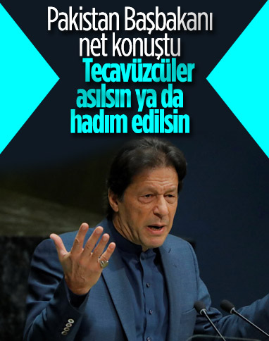 Pakistan Başbakanı: Tecavüzcüler idam edilmeli ya da hadım edilmeli