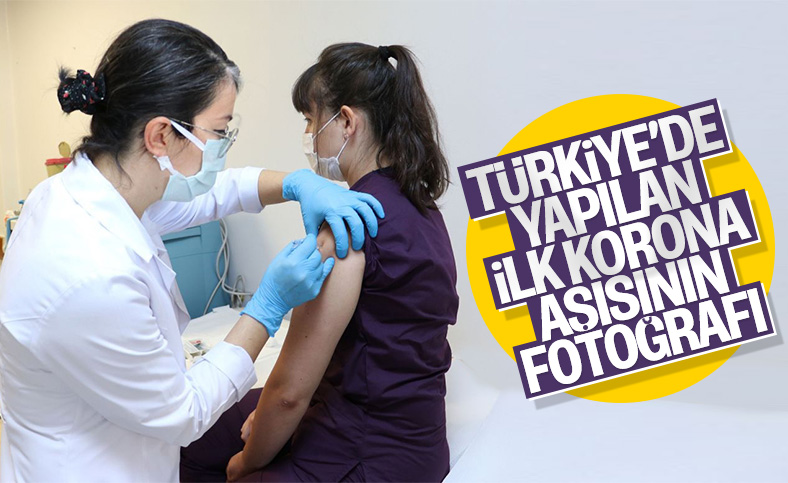 Koronavirüs aşısında ilk gönüllü uygulaması Hacettepe'de yapıldı