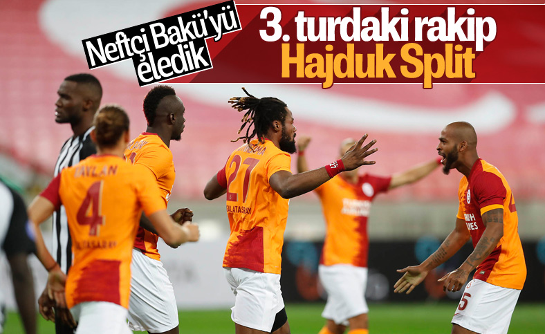 Galatasaray, Neftçi Bakü'yü 3 golle mağlup etti