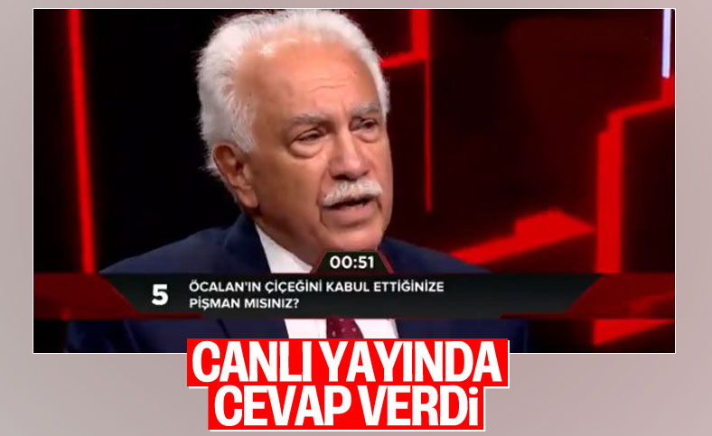 Doğu Perinçek: Öcalan'ın çiçeğini aldığım için pişman değilim