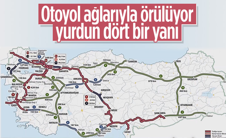 Kuzey Marmara Otoyolu'nun 5'inci kısmı açıldı