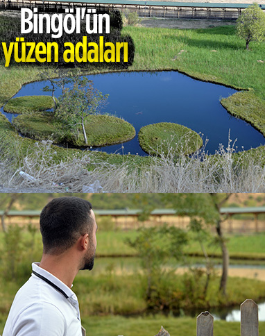 Bingöl'ün yüzen adaları koronaya rağmen ziyaret edildi