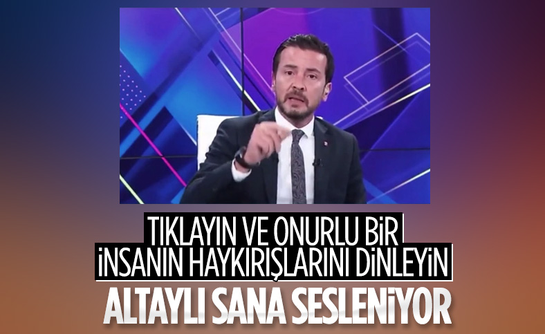 Ersin Düzen canlı yayında Fatih Altaylı'ya seslendi