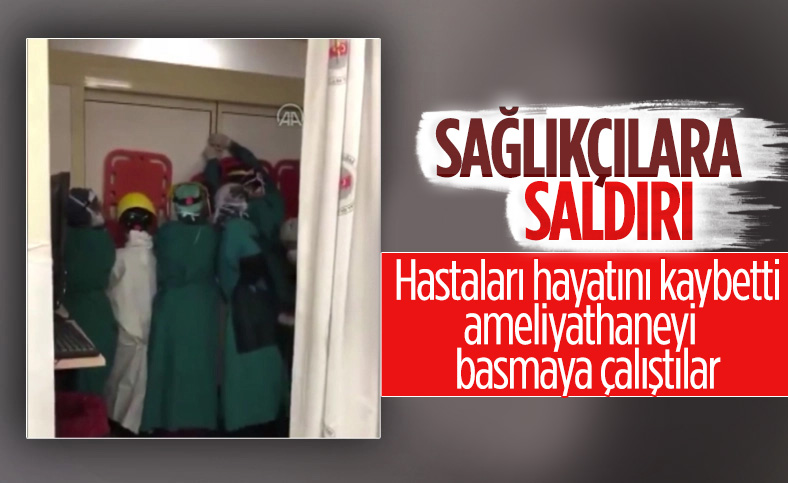 Ankara'da silahlı kavgada ölen kişinin yakınları sağlık çalışanlarına saldırdı