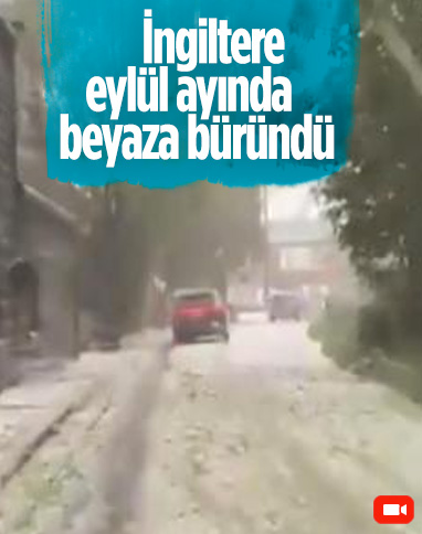 İngiltere’ye kış erken geldi