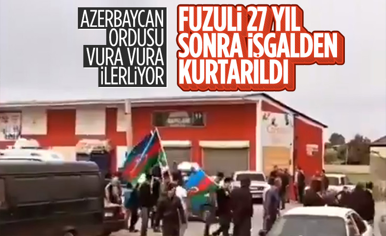 Azerbaycan işgal altındaki Fuzuli kentini kuşattı