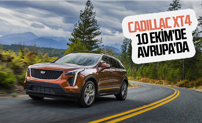 Kompakt SUV modeli Cadillac XT4 Avrupa'ya geliyor