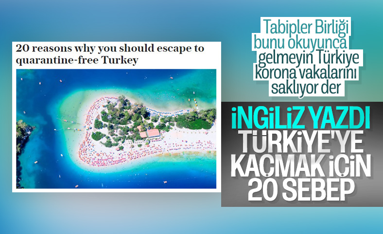 İngiliz basınından, tatilde Türkiye'ye gitmek için 20 sebep