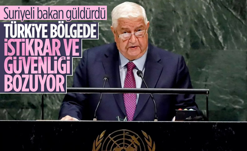 Suriye Dışişleri Bakanı'ndan Türkiye'ye rezil suçlama