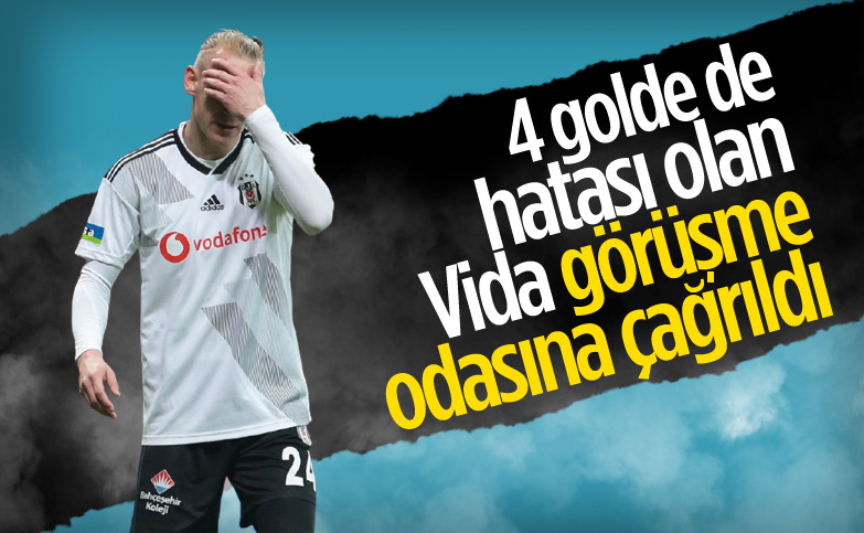 Beşiktaş yönetimi, Domagoj Vida'yı uyaracak