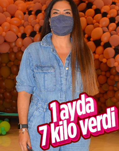 Işın Karaca 1 ayda 7 kilo verdi