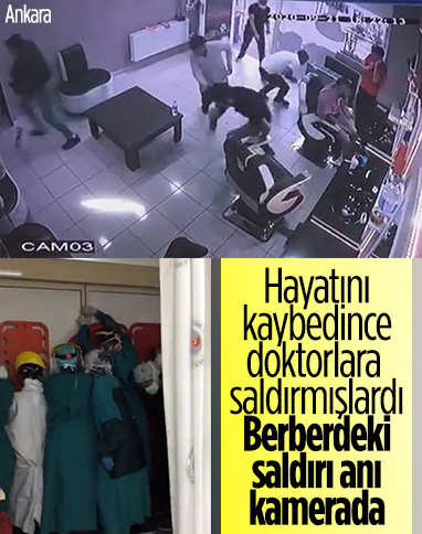 Ankara'da 1 kişinin öldüğü silahlı saldırı anı