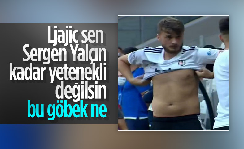 Adem Ljajic'in fazla kiloları dikkat çekti