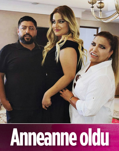 Kibariye'nin kızı doğum yaptı