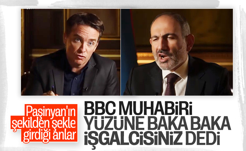 BBC, Ermenistan Başbakanı Nikol Paşinyan'a 'işgalci' dedi