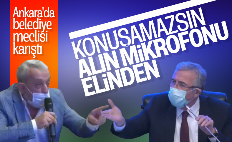 Mansur Yavaş ile AK Partili meclis üyesi tartıştı