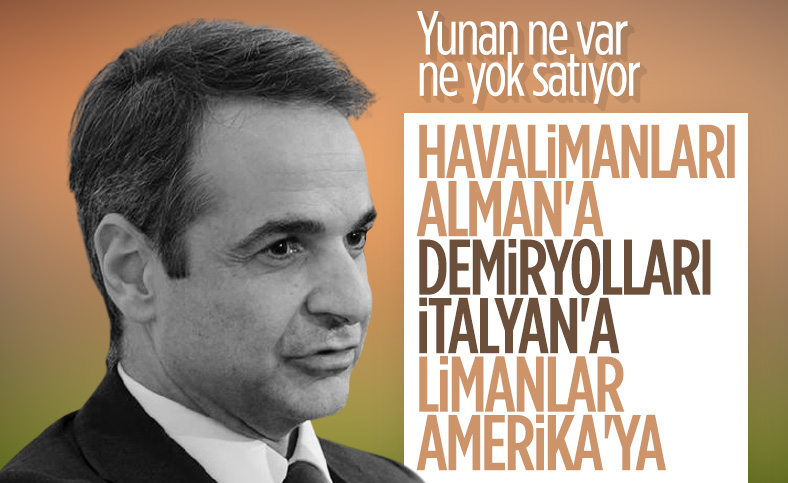 Yunanistan limanlarını satıyor